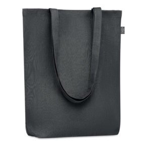 Heathered Fabric Tote Bag with Long Handles