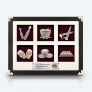 Framed Relief Plaque Six Malay Heritage Motifs