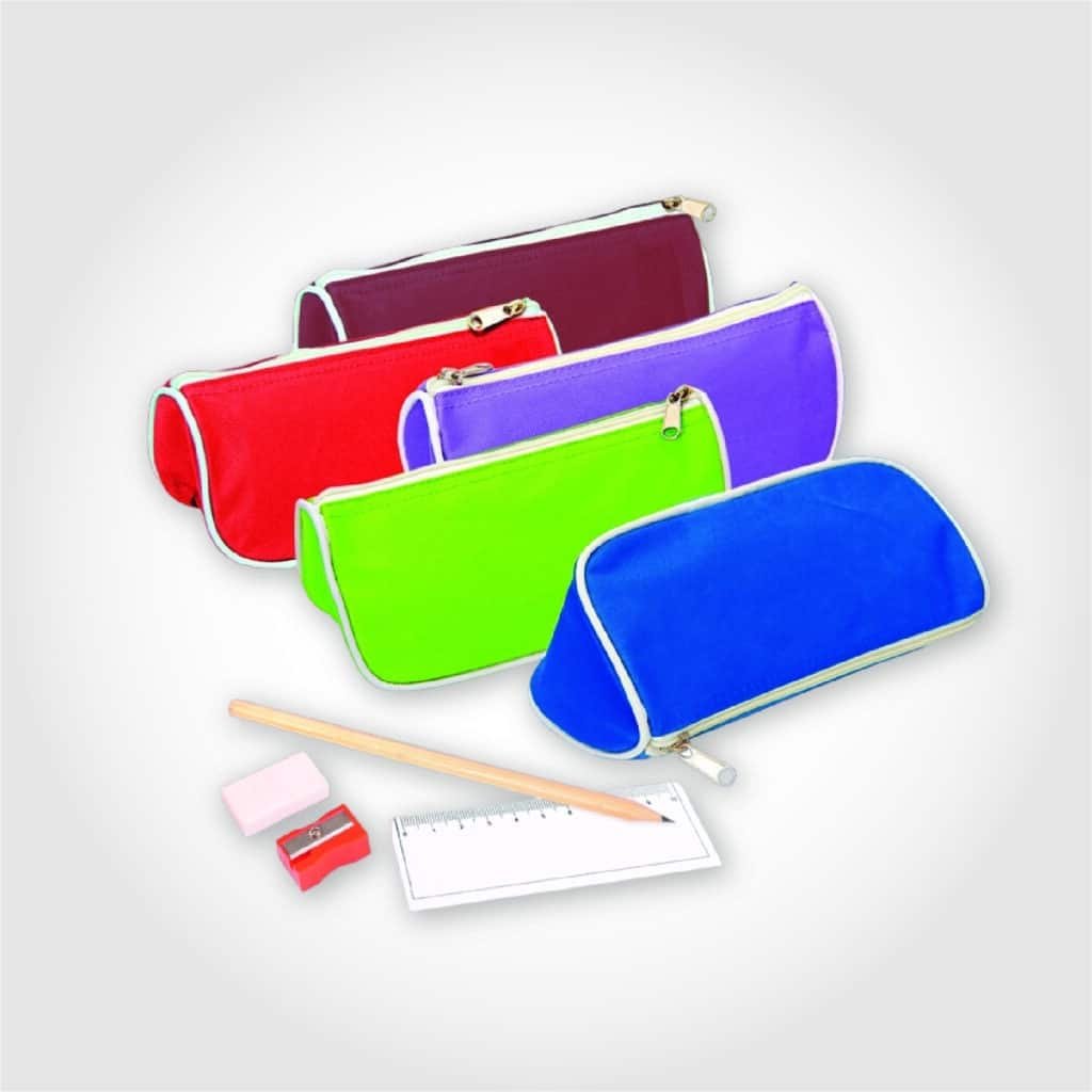 Zip Pencil Pouch with Stationery Set