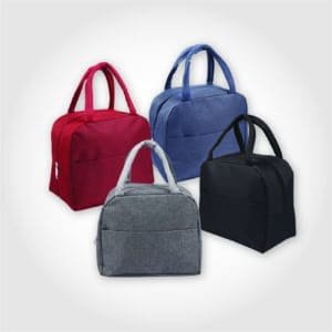 Lunch Tote Bag with Zip Top