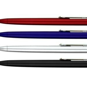 Metal Pen in Red Navy Silver and Black