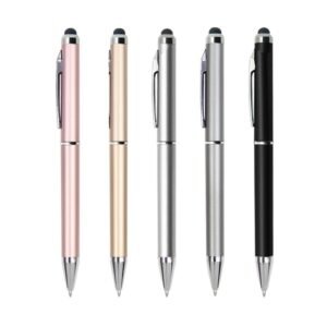 Metal Stylus Pen in Rose Gold Gold Silver Grey Black