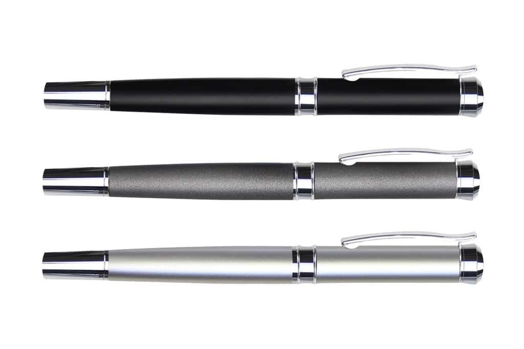 Textured Barrel Rollerball Pen