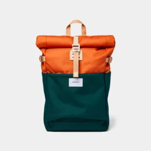 Roll-Top Backpack with Buckle Strap