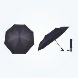 Compact Folding Umbrella with Dark Underside