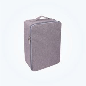 Upright Zip Organiser Bag with Top Handle
