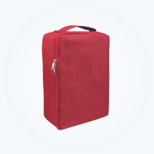 Upright Zip Organiser Bag with Top Handle