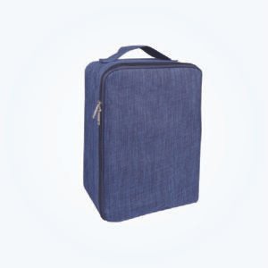 Upright Zip Organiser Bag with Top Handle