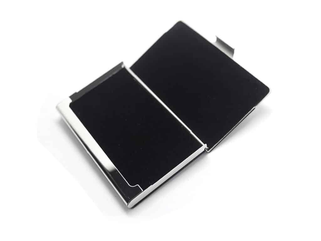 Hinged Metal Name Card Case