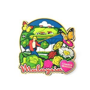 Soft PVC Fridge Magnet Cameron Highlands Flower Garden