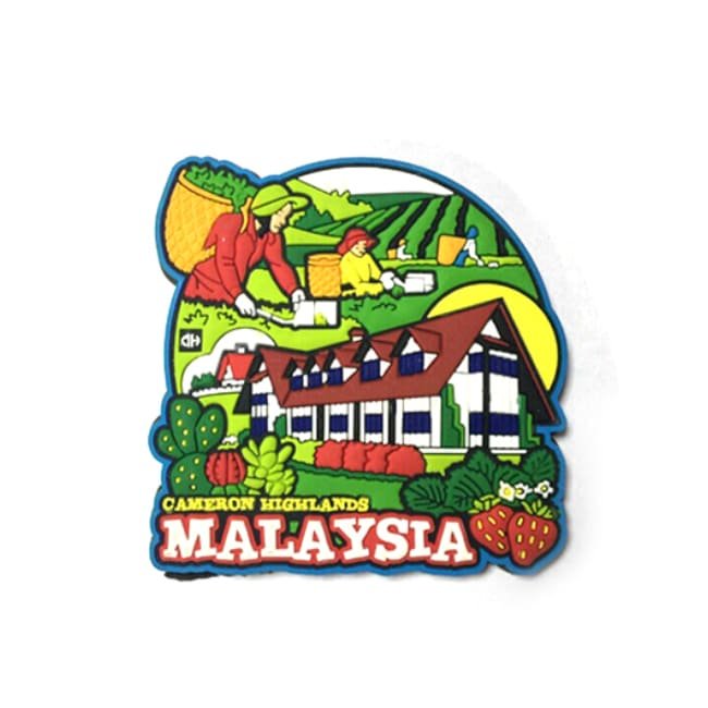 Soft PVC Fridge Magnet Cameron Highlands Design