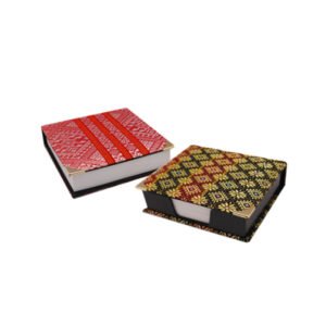 Songket-Covered Memo Note Box