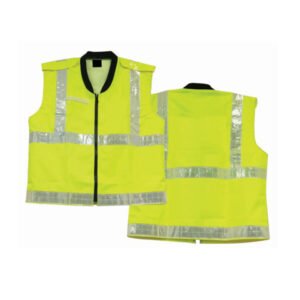 Custom Zip-Front Reflective Safety Vest