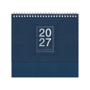 Kalergo 2027 Desk Calendar – Silver Wire-O