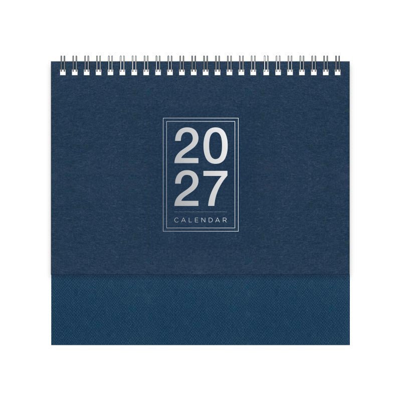 Kalergo 2027 Desk Calendar – Silver Wire-O