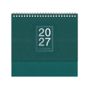 Kalergo 2027 Desk Calendar – Silver Wire-O