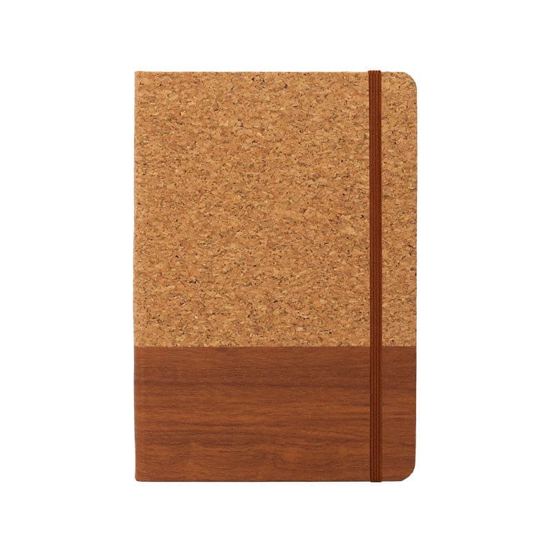 Corkwood Cork Pattern PU Leather Sewn Notebook