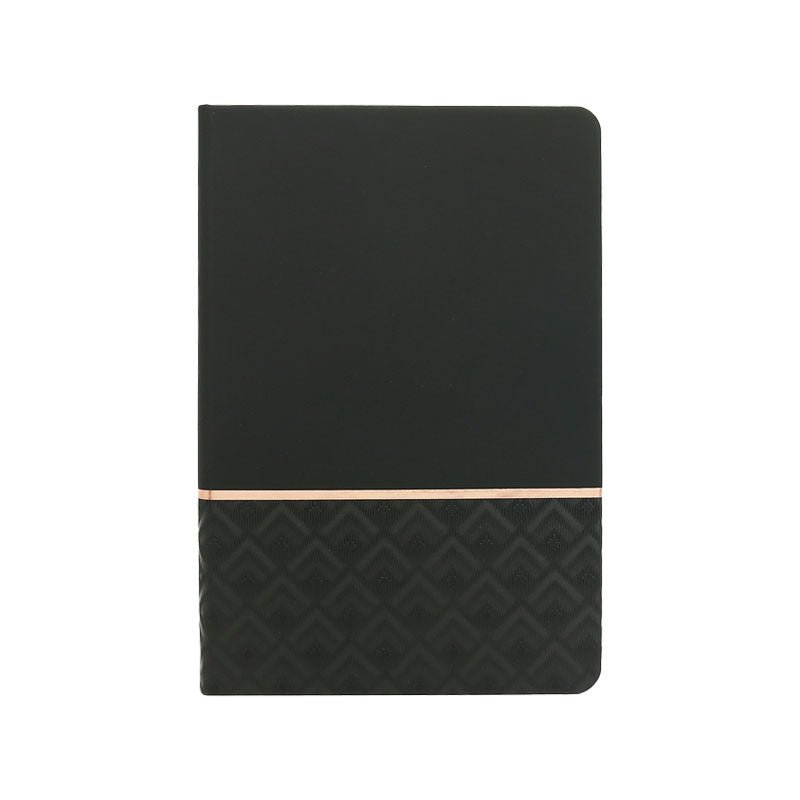 Anyaman Gold Woven Motif Sewn Notebook