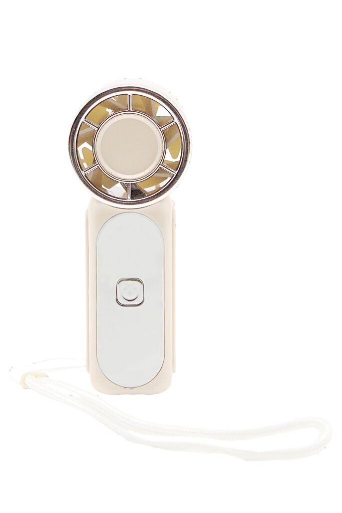 Mini Handheld Fan with 100 Speeds and Lanyard