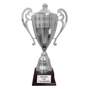 Giant Silver Metal Cup Trophy – 1250mm