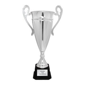Prestige Open Metal Cup Trophy – Silver, 770mm