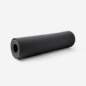Black Exercise and Yoga Mat