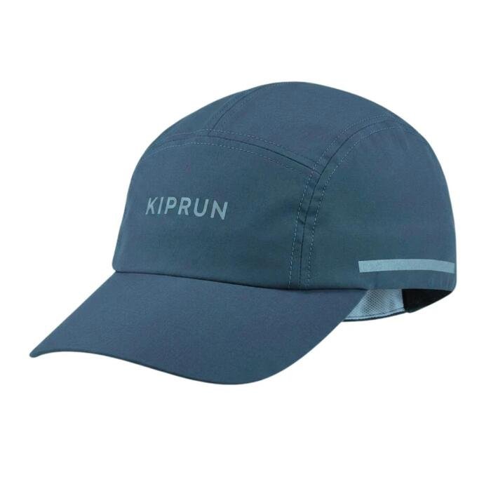 KIPRUN Water Repellent Running Cap 5 Panel – Petrol Blue