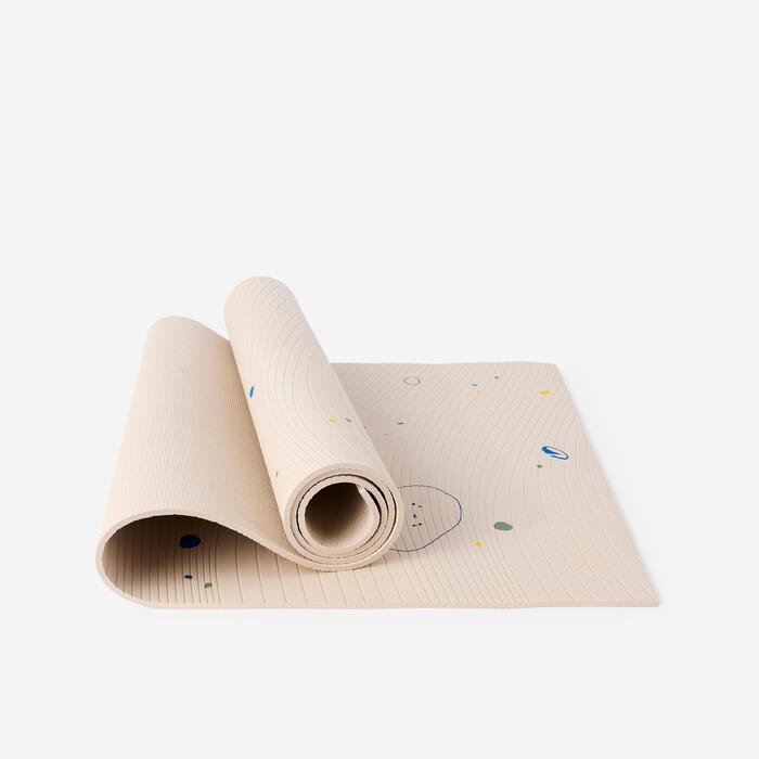 Kimjaly Kids' 5mm Yoga Mat with Carry Strap
