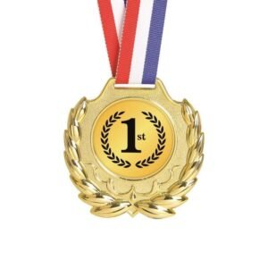 Laurel Frame Plastic Medal with 50mm Insert – 90mm
