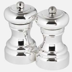 Sterling Silver Salt & Pepper Mill Set – 10.2cm