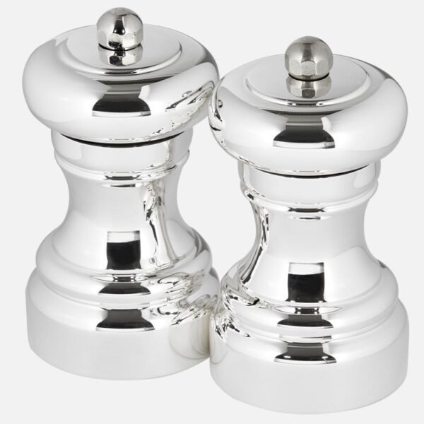 Sterling Silver Salt & Pepper Mill Set – 10.2cm