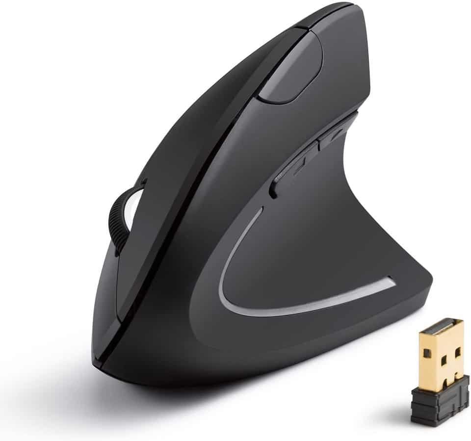 Anker Wireless Ergonomic Vertical Mouse with USB Receiver