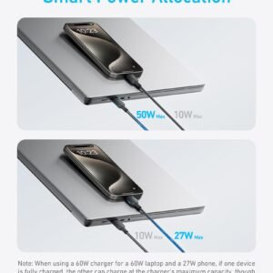 Anker 140W 2-in-1 USB-C to USB-C Cable