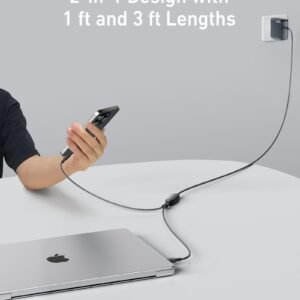 Anker 140W 2-in-1 USB-C to USB-C Cable