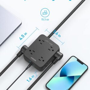 Anker 341 USB Power Strip 8 AC Outlets