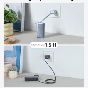 Anker Nano Power Bank 10000mAh 30W with Built-In USB-C Cable