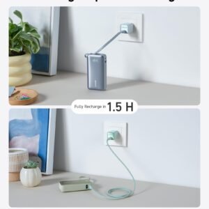 Anker Nano Power Bank 10000mAh 30W with Built-In USB-C Cable
