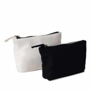 Zippered Canvas Pouch – 23 x 12.6cm, 10oz