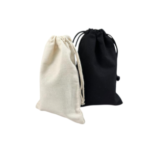 Canvas Drawstring Pouch – Small, 9.5 x 15cm