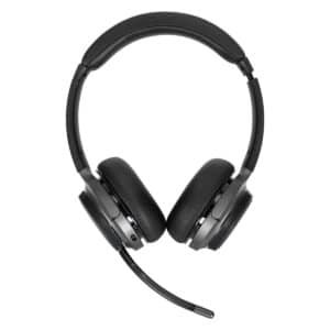 Stereo Headset with Flexible Boom Microphone