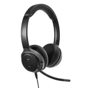 Stereo Headset with Flexible Boom Microphone