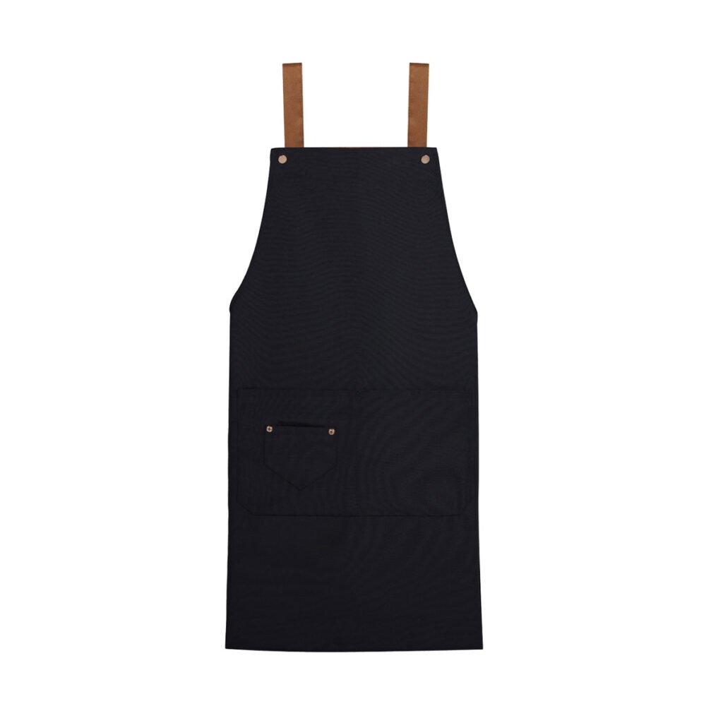 Custom H-Style Canvas Apron with Multiple Pockets – Unisex