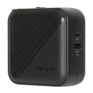 Targus PowerElite™ 65W GaN Wall Charger with 5 Plugs