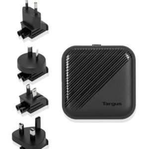 Targus PowerElite™ 65W GaN Wall Charger with 5 Plugs