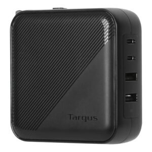 Targus PowerElite™ 100W GaN Wall Charger with 5 Plugs