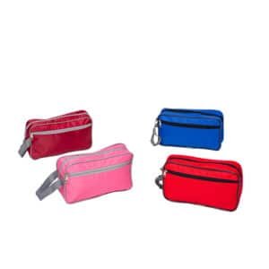 Zip Pouch with Wrist Strap in Six Colours