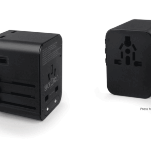 MODEX Universal Travel Adapter with 2 USB-A and 2 USB-C Ports