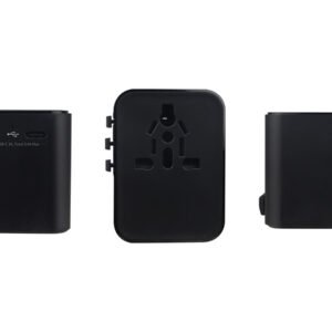 MODEX Universal Travel Adapter with 2 USB-A and 2 USB-C Ports