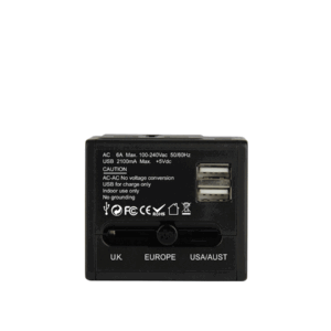 SPEX International Travel Adapter with Dual USB