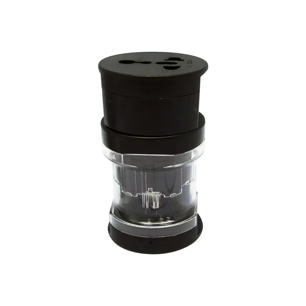 Universal Travel Adapter with Sliding Plugs
